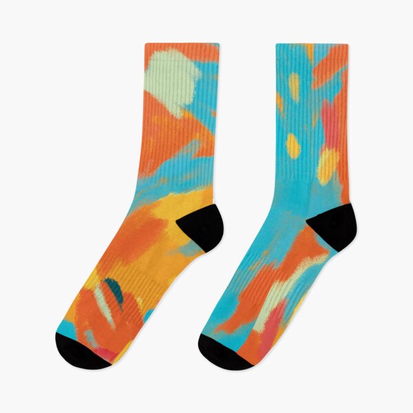 Item preview, Abstract Summer -  Orange Blue Red Modern Texture  designed and sold by MarleneCanto.