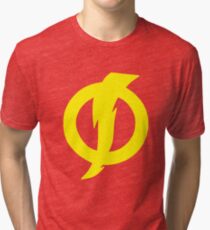 Static Shock Symbol Tri-blend T-Shirt