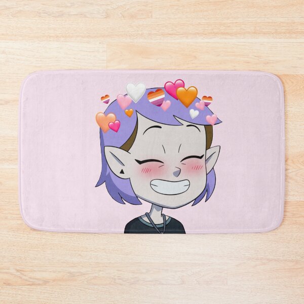 Item preview, happy blushing amity blight with new hair from the owl house season two designed and sold by Diygurugirl.