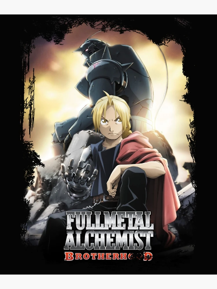 Christ-EZ Fullmetal Alchemist Anime Poster Brotherhood Full Metal Hagane no  renkinjutsushi - Matte poster Frameless Gift 11 x 17 inch(28cm x 43cm)