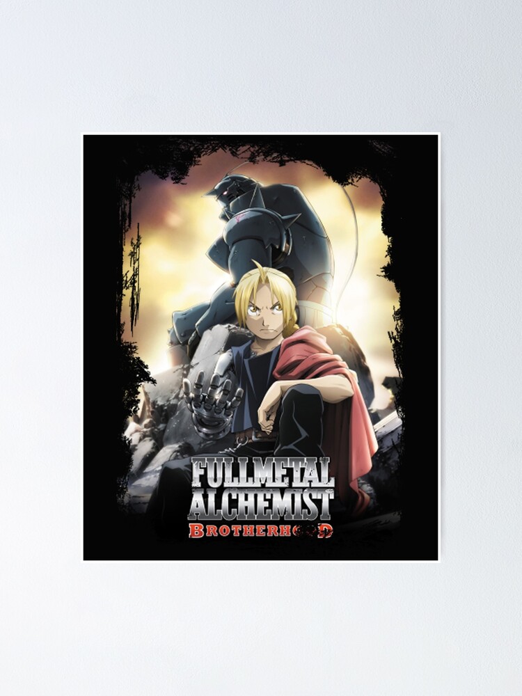 Fullmetal Alchemist Brotherhood Characters Anime Poster