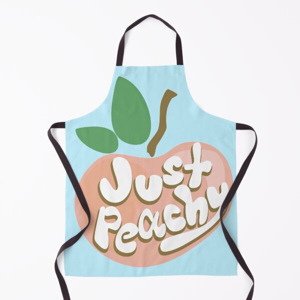 Item preview, Just Peachy Funny Fruit Pun designed and sold by Punderstandable.