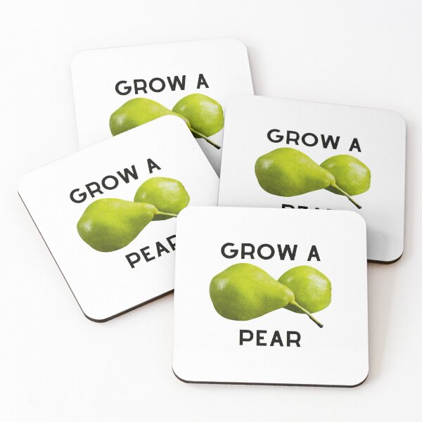 Item preview, Grow a Pear - Fruit Pun designed and sold by PunnyProducts.
