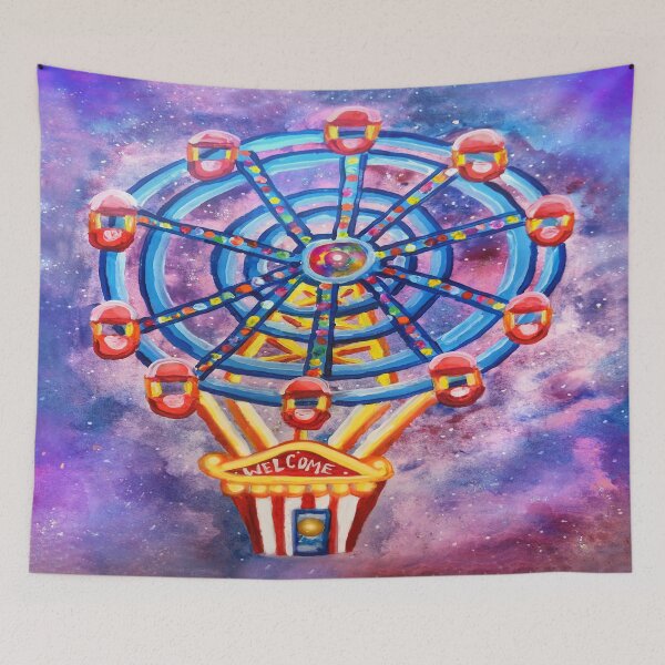Item preview, Dream Carnival Ferris Wheel Hot Air Balloon designed and sold by Deborah Camp.