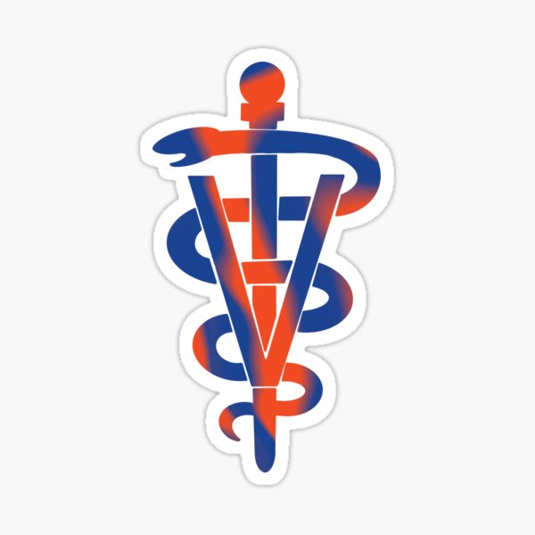 "UF Vet Med Symbol" Sticker for Sale by madebymaddie722 | Redbubble