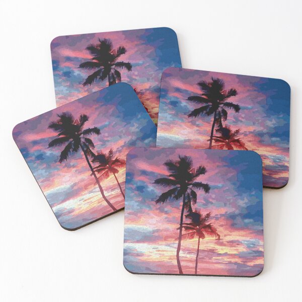 Item preview, Sunset Palms designed and sold by GL Digital Artwork .