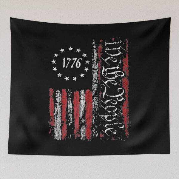 Item preview, Vintage Old American Flag Patriotic 1776, USA  designed and sold by GiselleShop.