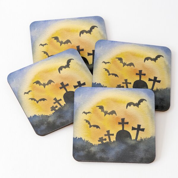 Item preview, Halloween Moonlit Night. Creepy Full Moon , Moonlit Night designed and sold by AwakenedSoul.
