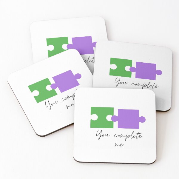 Item preview, You complete me - relationship quotes, love quotes for her, valentines day gift, anniversary gift ,wedding gift designed and sold by mr&mrsmalik malik.