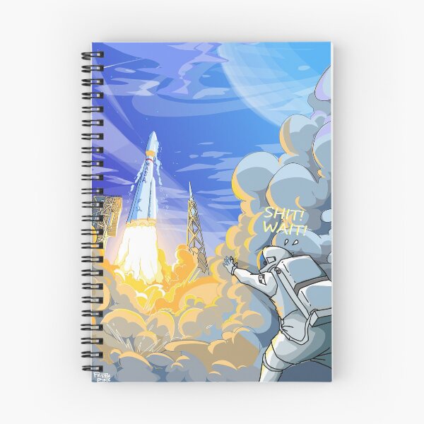 Item preview, Inattentive Intern Astronaut designed and sold by frizzlepixle.