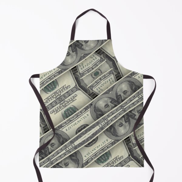 Item preview, FIAT - Green Ben Franklin 100 Bills Diagonal Stripe Pattern (Cash Green/Black) designed and sold by hyproinc.