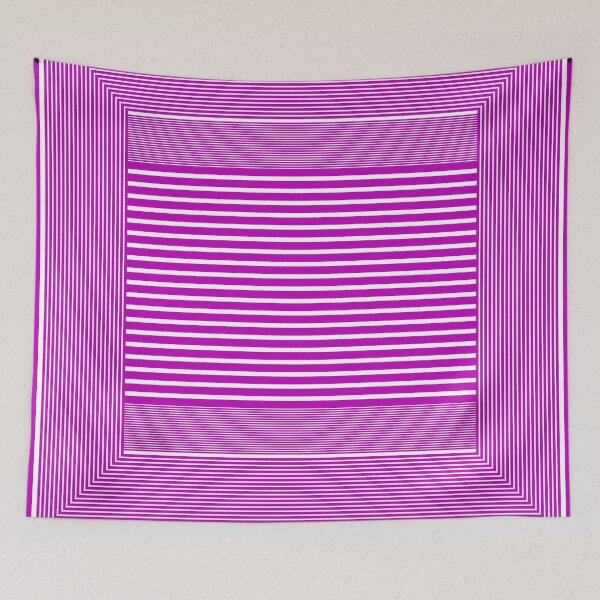 Item preview, Pink and white line stripe abstract designed and sold by SueKnox.