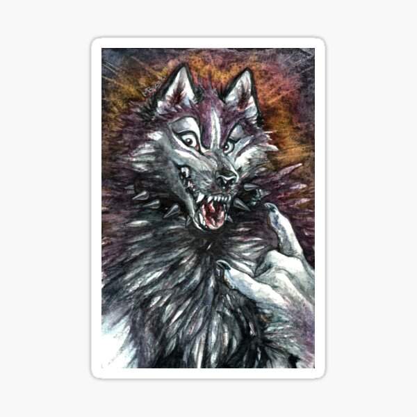 Were-Huskie Sticker