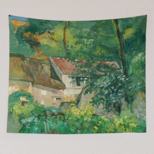 Item preview, Paul Cézanne - House of Père Lacroix, 1873 Painting designed and sold by Vivanne-art.