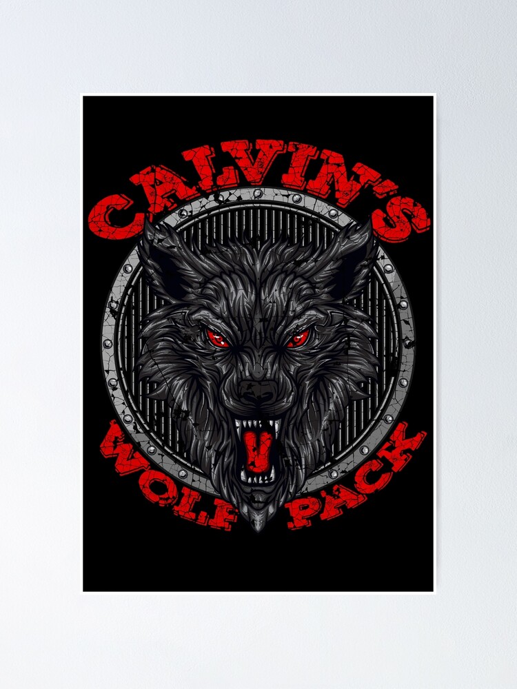 Póster «Manada de lobos de Calvin» de EsembeDesigns | Redbubble