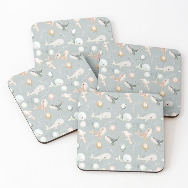 Item preview, Orca in Motion / blush ocean pattern iPhone Case & Cover designed and sold by wonteef.