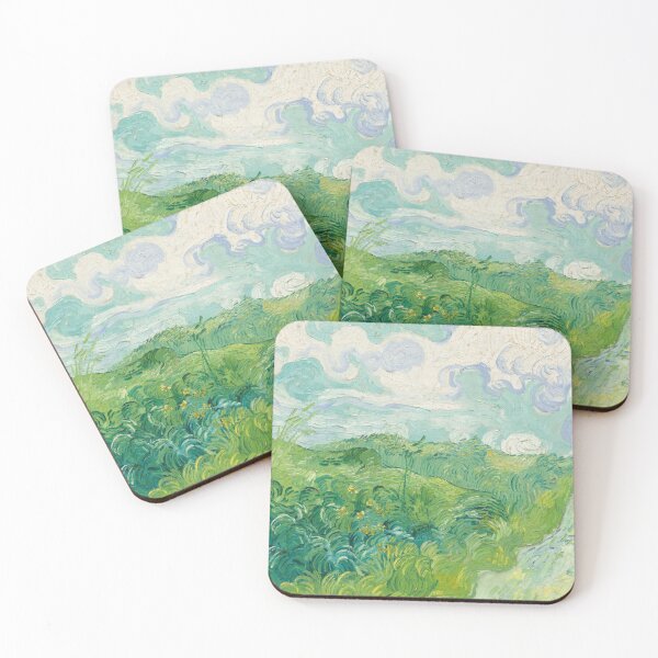 Item preview, Vincent Van Gogh - Green Wheat Fields Auvers designed and sold by Vivanne-art.