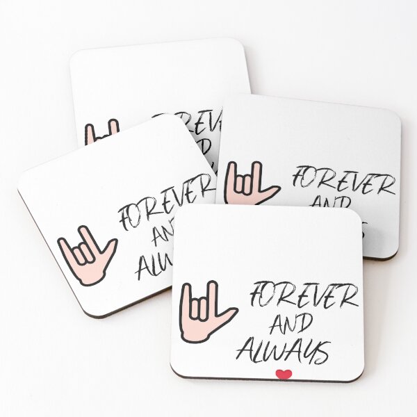 Item preview, Forever and always - promise, relationship gift, relationship quotes, love quotes for her, wedding anniversary gift,  designed and sold by mr&mrsmalik malik.