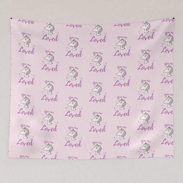 Item preview, You are loved unicorn designed and sold by Artworx88.