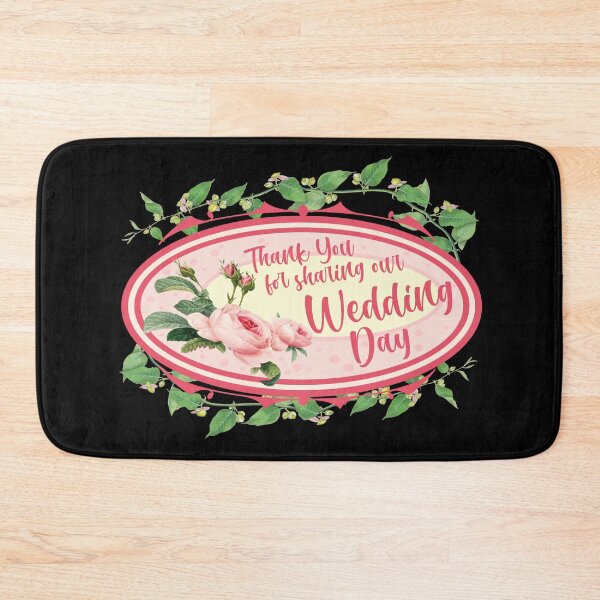 Item preview, Thank you for sharing our wedding day designed and sold by sandpiperstudio.