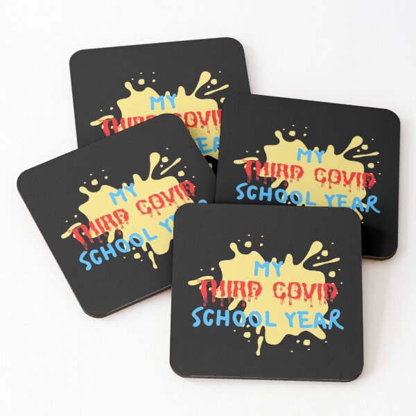 Item preview, My Third Covid School Year dark | Back to School During Pandemic | Fall 2021 | School is Starting | Mask at School | Early Morning | Student Life | College Life | Teacher Life designed and sold by 732Studio.