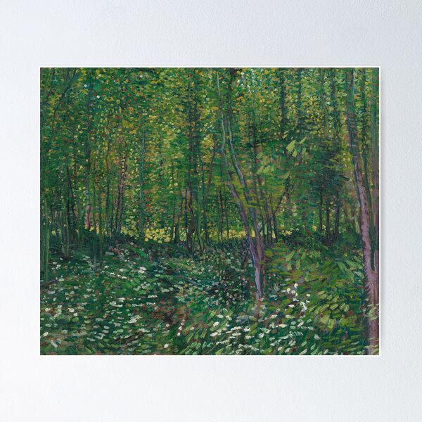 Item preview, Vincent Van Gogh - Arbres et sous-bois,, 1887 designed and sold by Vivanne-art.