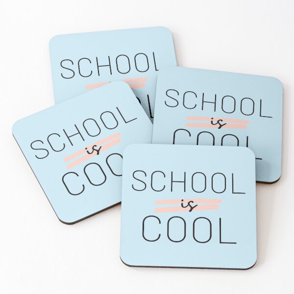 Item preview, School Is Cool Text Design designed and sold by Trisha Banlasan.