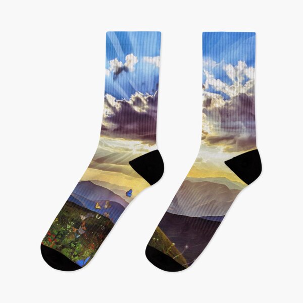 Item preview, Mountains At Sunset designed and sold by Heathermarie321.