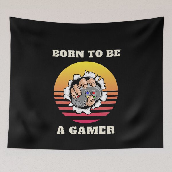 Item preview, Born To Be A Gamer designed and sold by Yazztees.