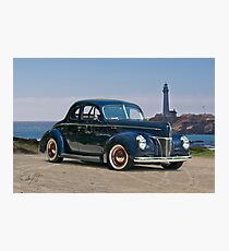 1940 Ford Deluxe Coupe II Photographic Print