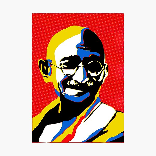 Ghandi Wall Art | Redbubble