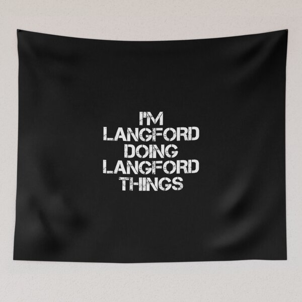 Item preview, Langford Name T Shirt - Doing Langford Things Name Gift Item Tee designed and sold by lawkeira11.