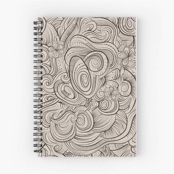 Item preview, pattern floral waves, watercolor flowers designed and sold by wonteef.