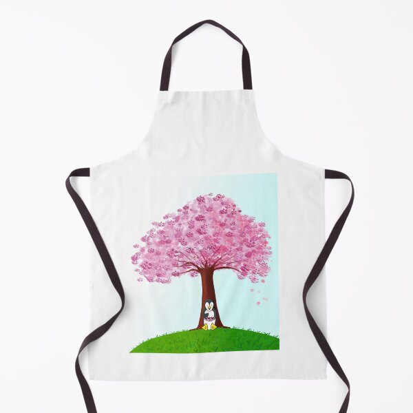 Item preview, The penguin eats cherries - cherry tree ـ cherry blossoms designed and sold by BayanDU.