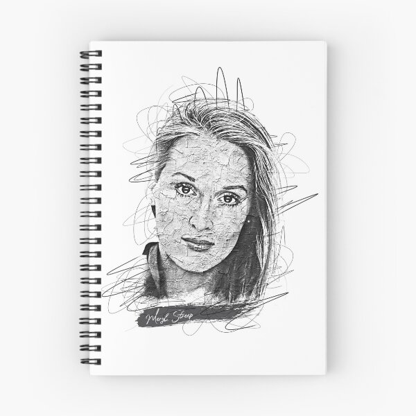 Item preview, Meryl Streep Abstract Sketch Art, Meryl Streep Sketch Design, Meryl Streep designed and sold by graphic-genie.