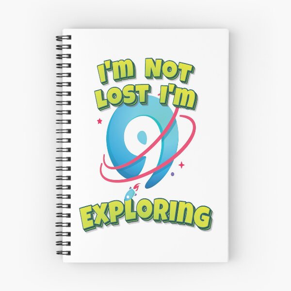 Item preview, I'm Not Lost I'm Exploring Planet 9 designed and sold by WordsGamersUse.