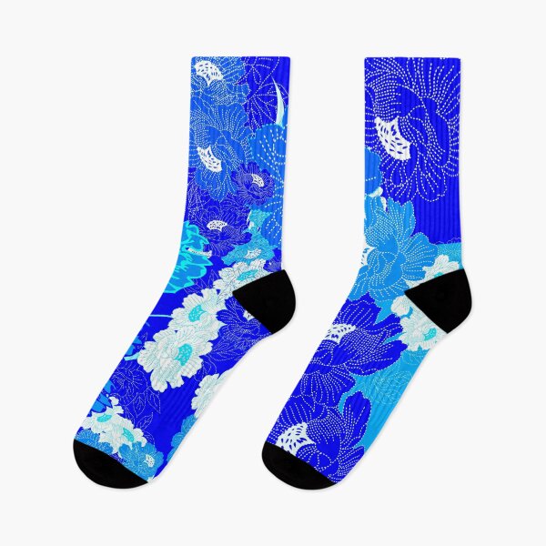 Item preview, Electric blue flower power designed and sold by SueKnox.