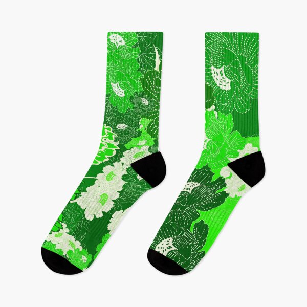 Item preview, Green & white flower power designed and sold by SueKnox.