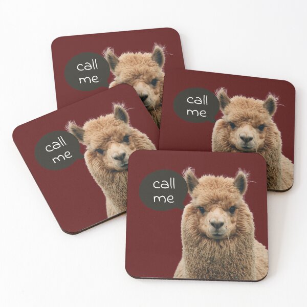 Item preview, "Call me" by the Llama  designed and sold by Hexagon98.
