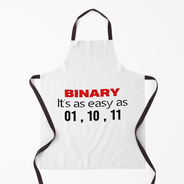 Item preview, FUNNY PROGRAMMER MATH BINARY IT'S AS EASY AS 01 10 11 designed and sold by LinkunShop.