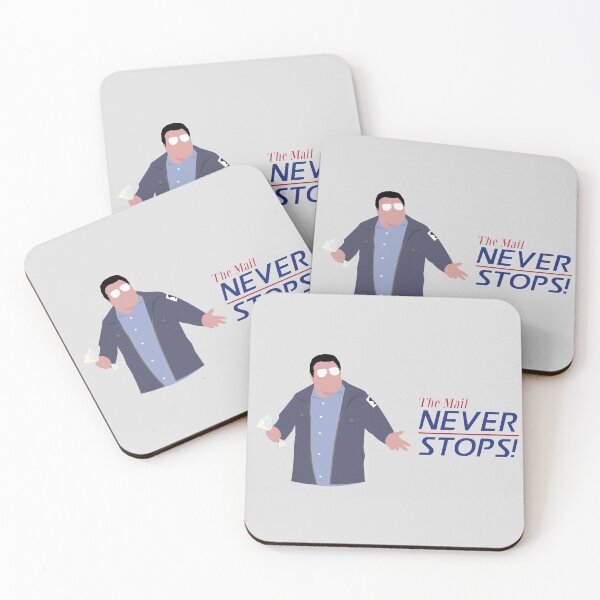 Item preview, The Mail Never Stops designed and sold by doctorheadly.