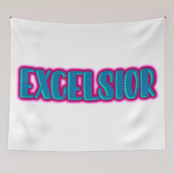 Item preview, Excelsior (Ever Upwards) designed and sold by GrellenDraws.