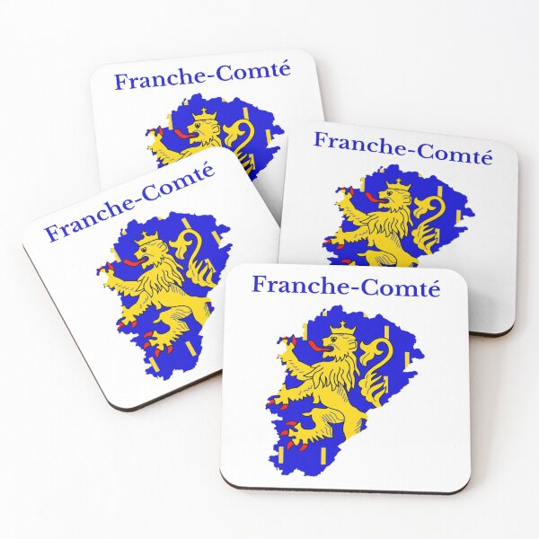 Item preview, Franche Comte Map Flag, France, French Region designed and sold by marosharaf.