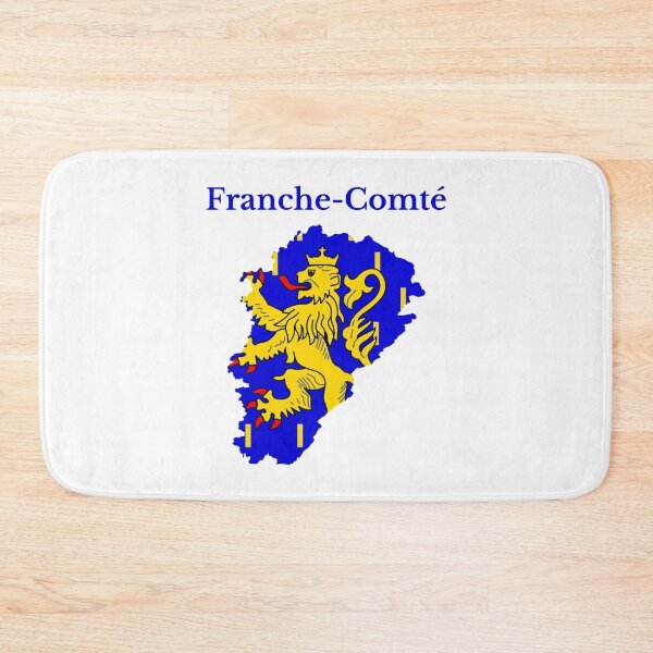 Item preview, Franche Comte Map Flag, France, French Region designed and sold by marosharaf.