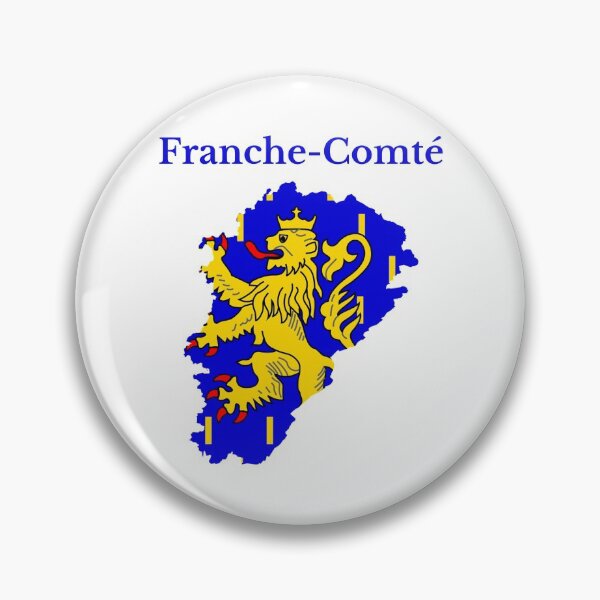 Item preview, Franche Comte Map Flag, France, French Region designed and sold by marosharaf.