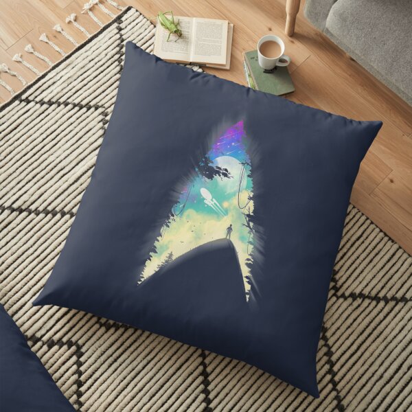 The Final Frontier Floor Pillow