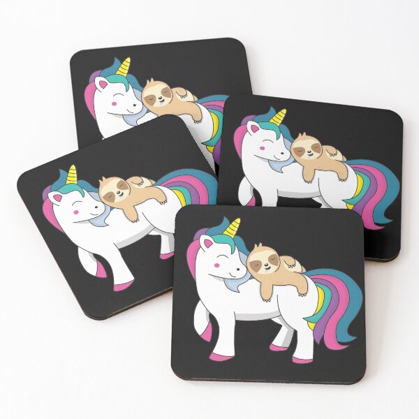 Item preview, Sloth Riding Unicorn designed and sold by YueHeng Creates ⭐⭐⭐⭐⭐.
