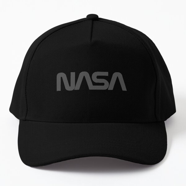 Grey Nasa Logo Dad Hat Baseball Cap