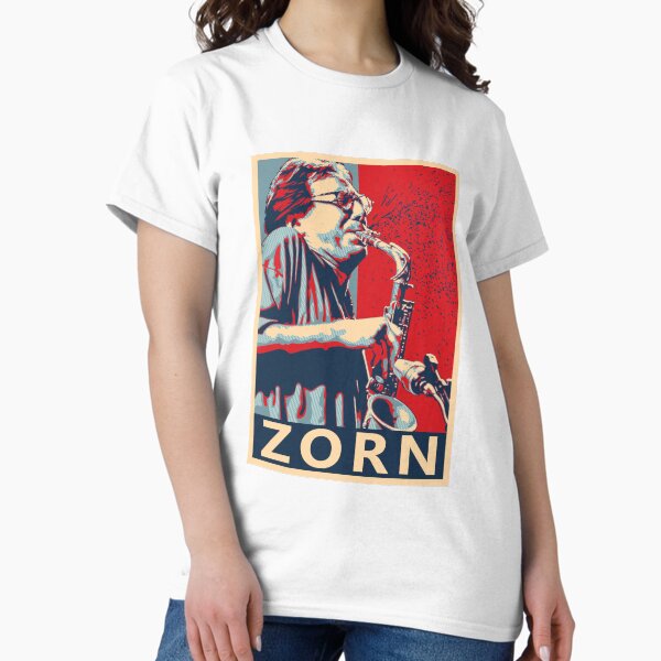 Aperçu de l'œuvre Affiche John Zorn Hope - Les plus grands musiciens de l'histoire du jazz créée et vendue par Quentin1984.