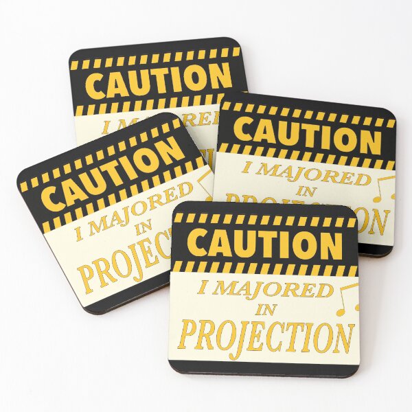 Item preview, Caution - I Majored in Projection designed and sold by NadyaCC.